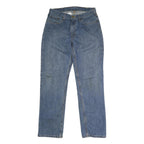 CARHARTT Mens Jeans Blue Regular Regular Fit Denim Medium W36 L34 Durable