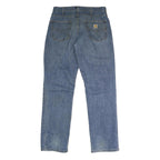 CARHARTT Mens Jeans Blue Regular Regular Fit Denim Medium W36 L34 Durable