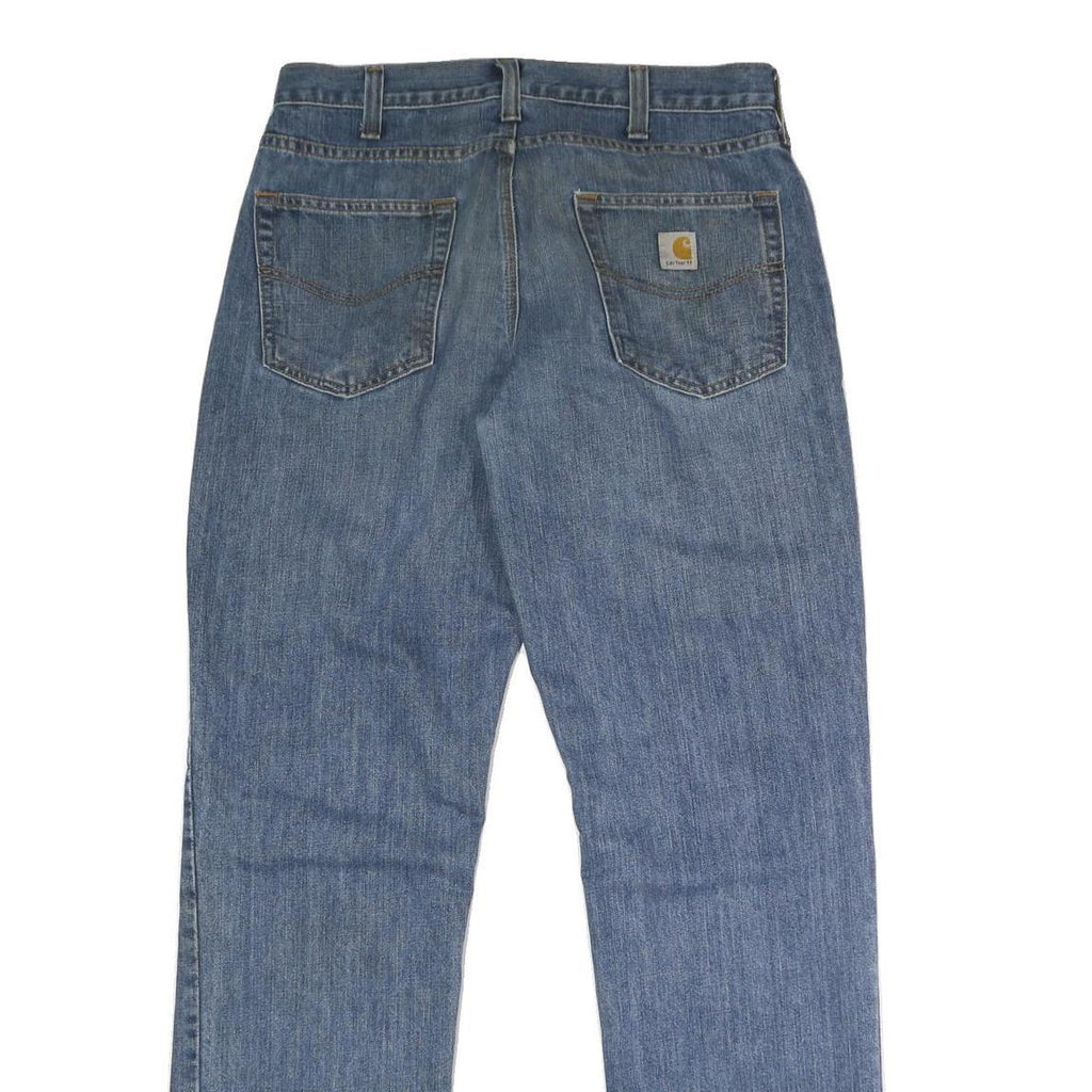 CARHARTT Mens Jeans Blue Regular Regular Fit Denim Medium W36 L34 Durable