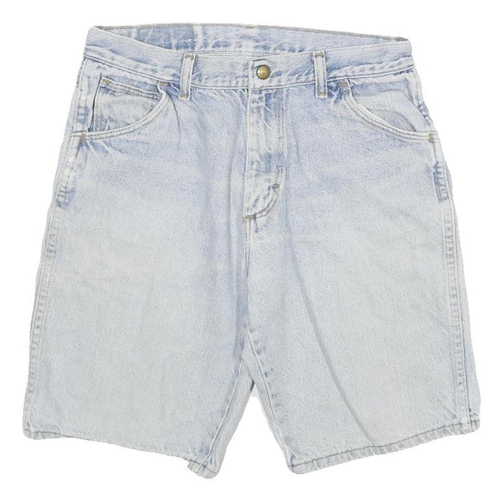 WRANGLER Mens Shorts Blue XS W26 Casual Denim Cotton Blend Relaxed Fit Pocket
