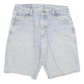 WRANGLER Mens Shorts Blue XS W26 Casual Denim Cotton Blend Relaxed Fit Pocket