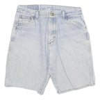 WRANGLER Mens Shorts Blue XS W26 Casual Denim Cotton Blend Relaxed Fit Pocket