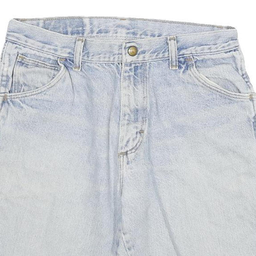 WRANGLER Mens Shorts Blue XS W26 Casual Denim Cotton Blend Relaxed Fit Pocket