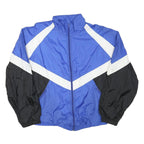 EASTBOY Mens Blue & Black Laramie Blizzard Sports Jacket L Polyester Woven Zip