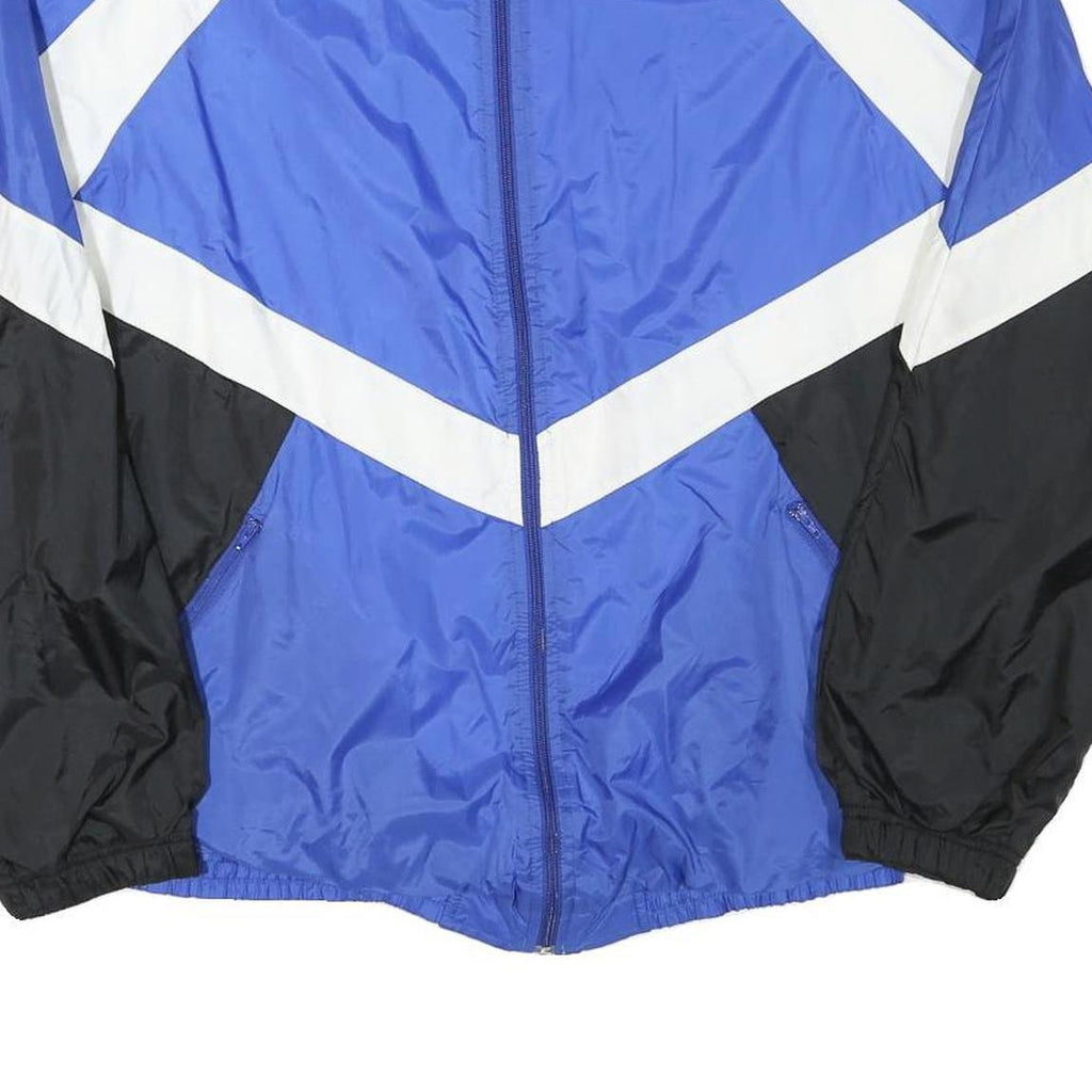 EASTBOY Mens Blue & Black Laramie Blizzard Sports Jacket L Polyester Woven Zip