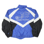 EASTBOY Mens Blue & Black Laramie Blizzard Sports Jacket L Polyester Woven Zip