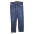 LEVI'S 502 Mens Jeans Blue Slim Straight Denim Medium W31 L27 Slim Fit