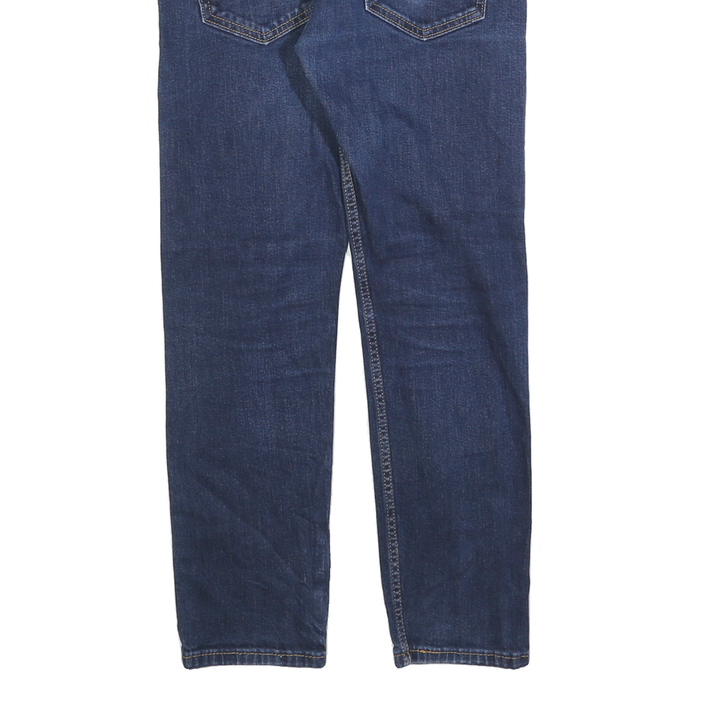 LEVI'S 502 Mens Jeans Blue Slim Straight Denim Medium W31 L27 Slim Fit