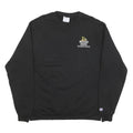 CHAMPION Mens Black Rivers Edge Environmental Crew Neck L Cotton Blend
