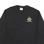 CHAMPION Mens Black Rivers Edge Environmental Crew Neck L Cotton Blend