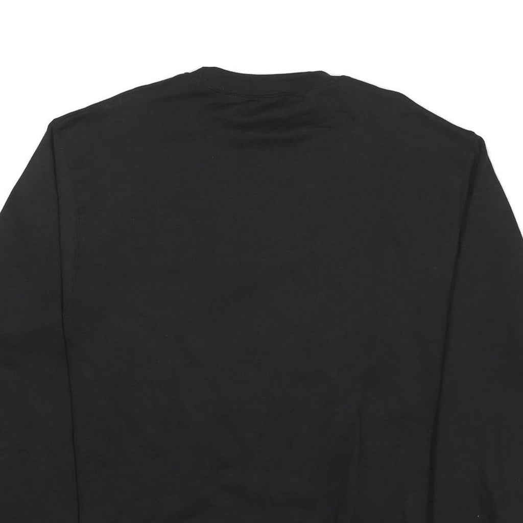 CHAMPION Mens Black Rivers Edge Environmental Crew Neck L Cotton Blend