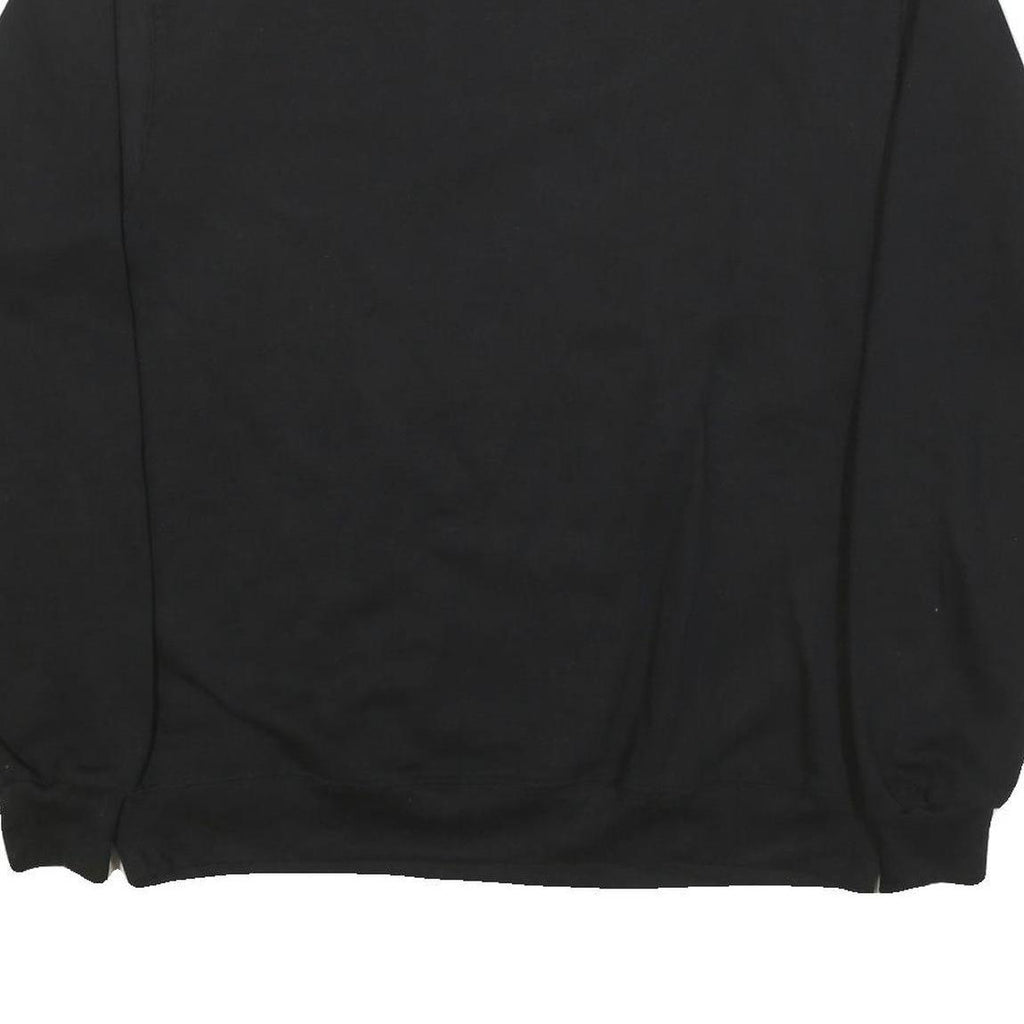 CHAMPION Mens Black Rivers Edge Environmental Crew Neck L Cotton Blend