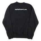 NIKE Mens Sweatshirt Black Crew Neck M