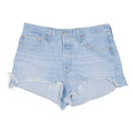 LEVI'S 501 BIG E Womens Denim Shorts Blue M W32