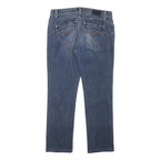 LEVI'S Womens Blue Slim Skinny Denim Medium W30 L27 Jeans Stylish Zip