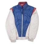 Mens Jacket Blue Colourblock M