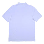 NIKE Mens Light Blue Polo Shirt L Cotton Short Sleeve Barcelona Crest