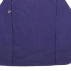BERGHAUS Womens Blue Fleece Jacket UK 12 Polyester Zip Outdoor Casual