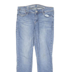 DKNY Womens Blue Slim Skinny Denim Light W30 L28 Stretch Zip Jeans