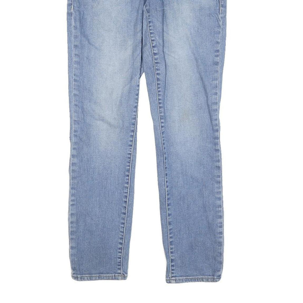 DKNY Womens Blue Slim Skinny Denim Light W30 L28 Stretch Zip Jeans