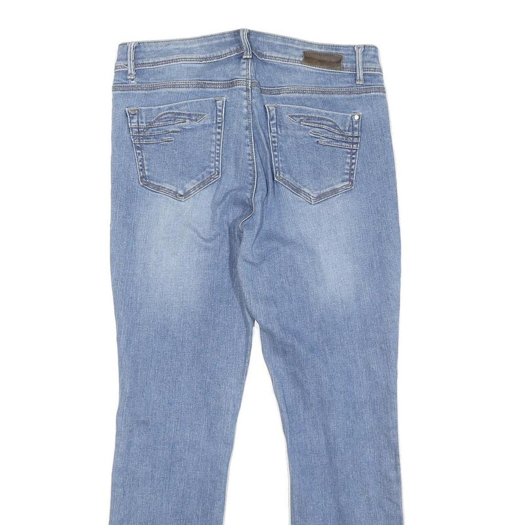 DKNY Womens Blue Slim Skinny Denim Light W30 L28 Stretch Zip Jeans