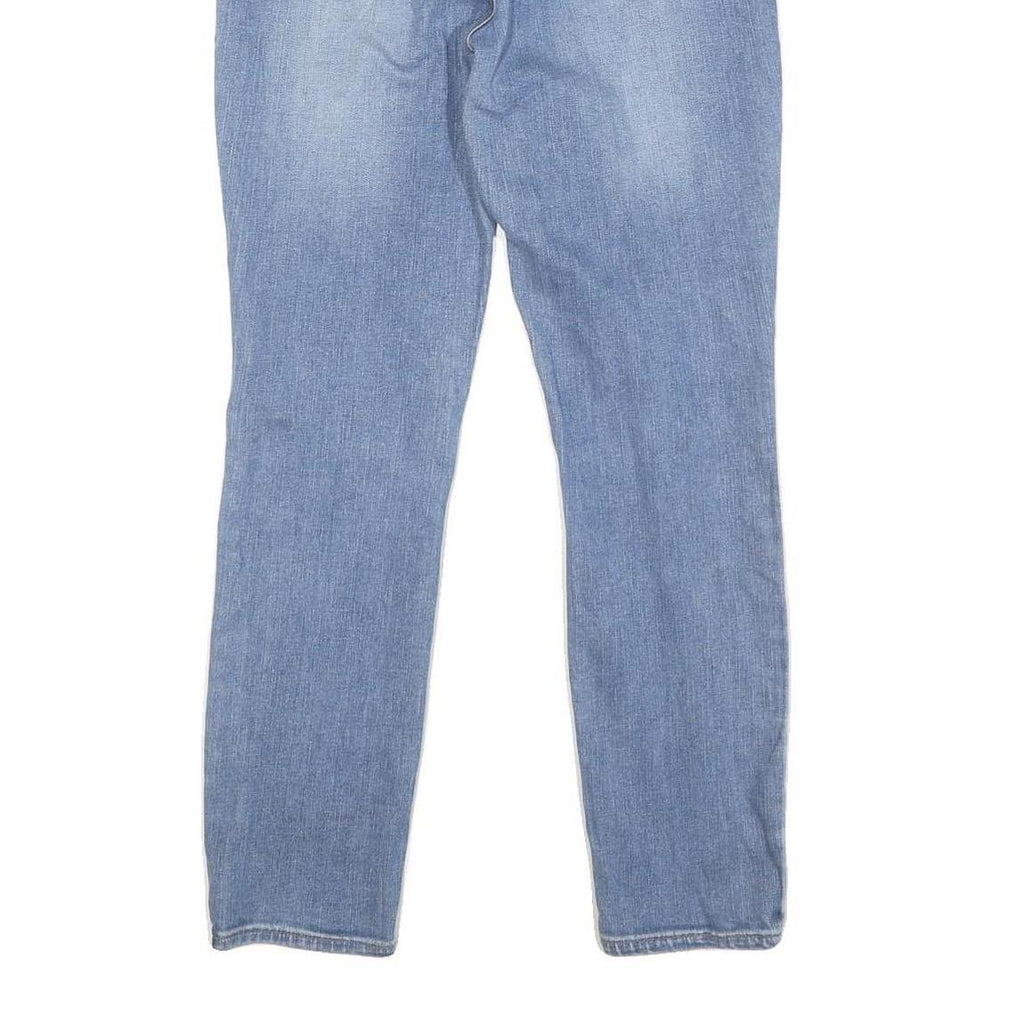 DKNY Womens Blue Slim Skinny Denim Light W30 L28 Stretch Zip Jeans