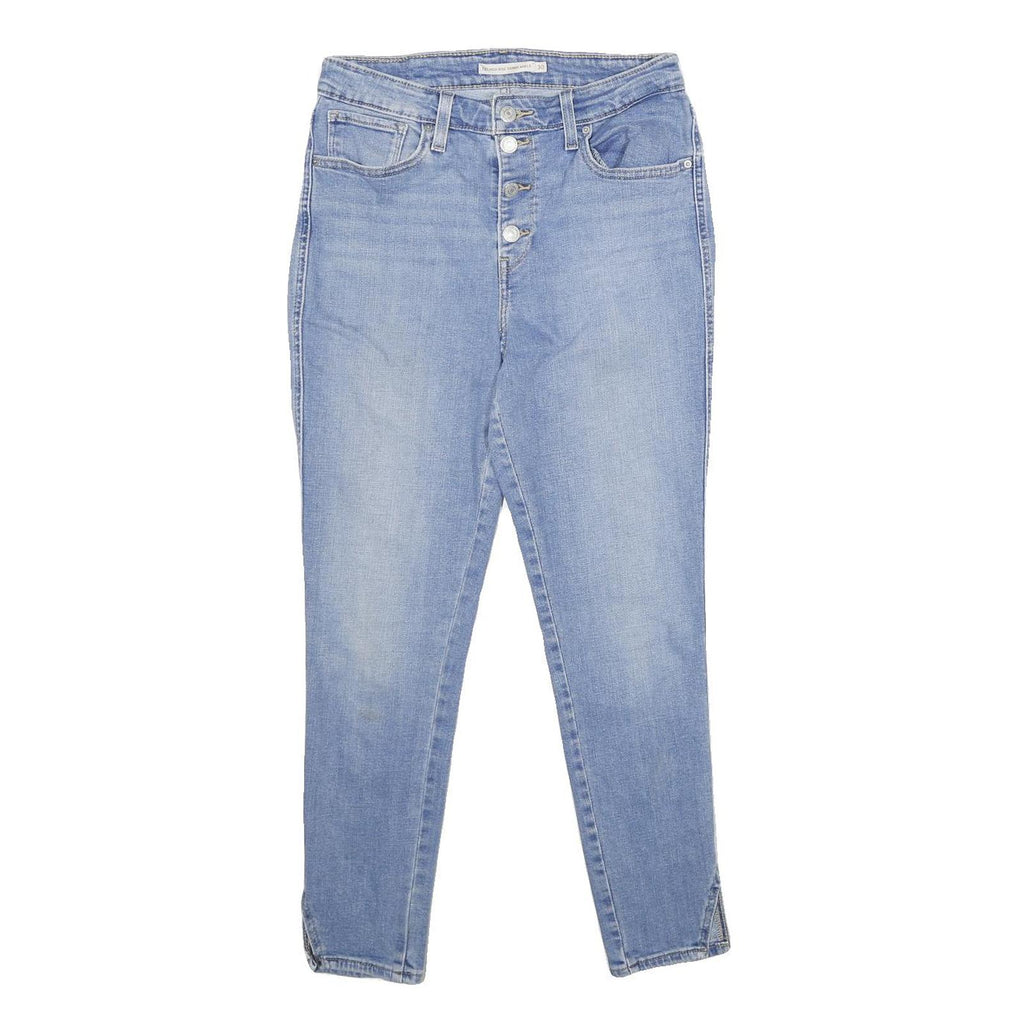 LEVI'S 721 High Rise Skinny Ankle Womens Jeans Blue Slim Denim Light W30 L28