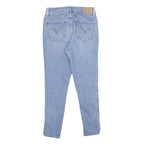 LEVI'S 721 High Rise Skinny Ankle Womens Jeans Blue Slim Denim Light W30 L28