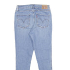 LEVI'S 721 High Rise Skinny Ankle Womens Jeans Blue Slim Denim Light W30 L28