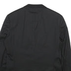 HUGO BOSS Mens Black Classic Jacket M Woven Button Blazer Suit Smart