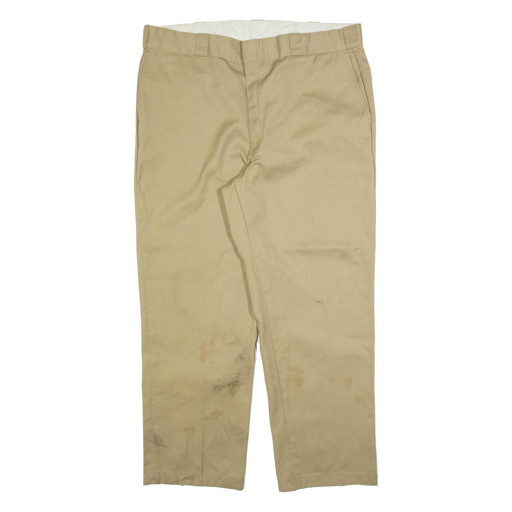 DICKIES 874 Workwear Mens Trousers Beige Regular Straight W40 L30