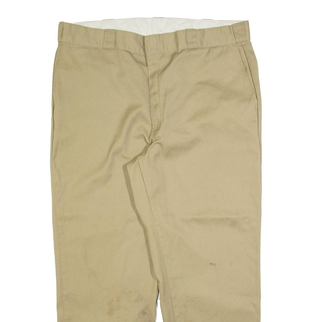 DICKIES 874 Workwear Mens Trousers Beige Regular Straight W40 L30