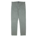 LEVI'S Mens Trousers Green Regular Skinny W33 L32