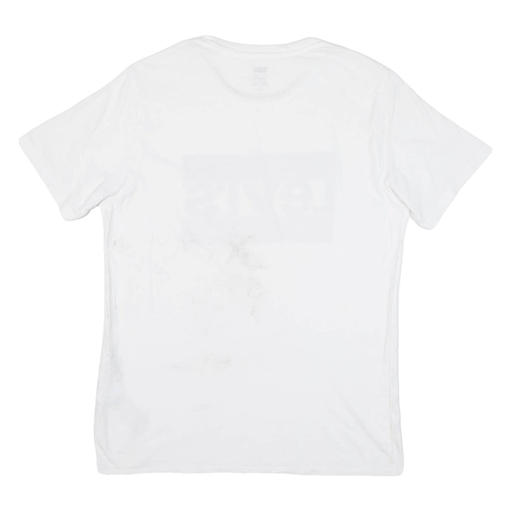 LEVI'S Mens T-Shirt White S