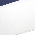 PUMA Mens White & Navy Italia Short Sleeve Plain L Cotton Blend Polo Shirt