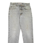 DAKAR Womens Jeans Grey Regular Tapered Stone Wash W31 L32