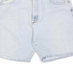 WRANGLER Mens Denim Shorts Light Blue Classic L W34 Casual Cotton Blend