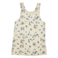 JENNA LANE Womens Shift Dress Beige Floral Sleeveless Short M