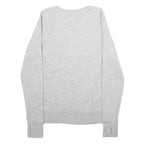 FILA Mens Grey Crew Neck M Sweatshirt Cotton Blend Pullover Lightweight