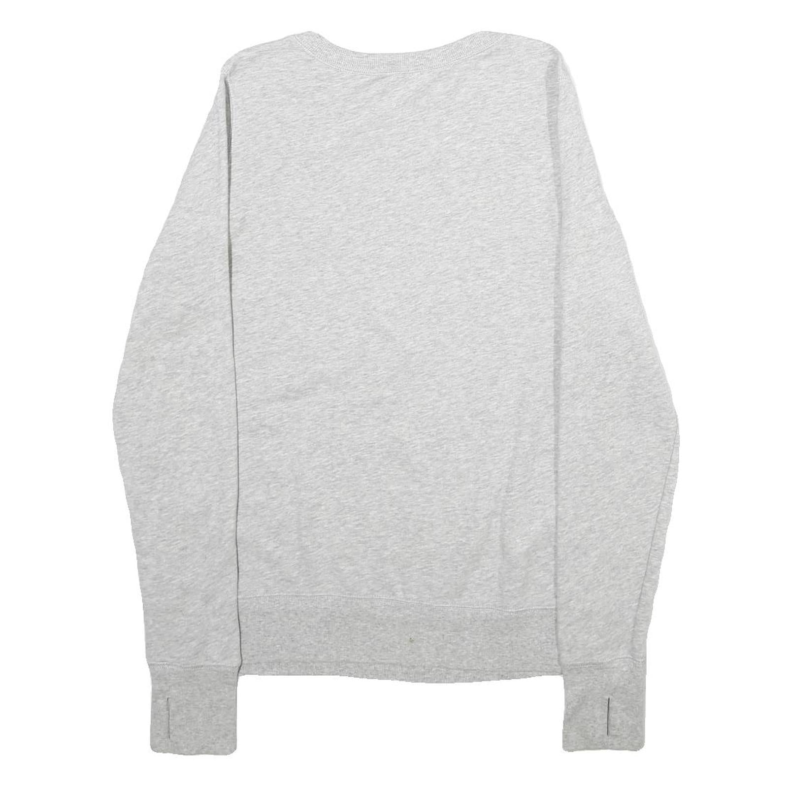 FILA Mens Grey Crew Neck M Sweatshirt Cotton Blend Pullover Lightweight