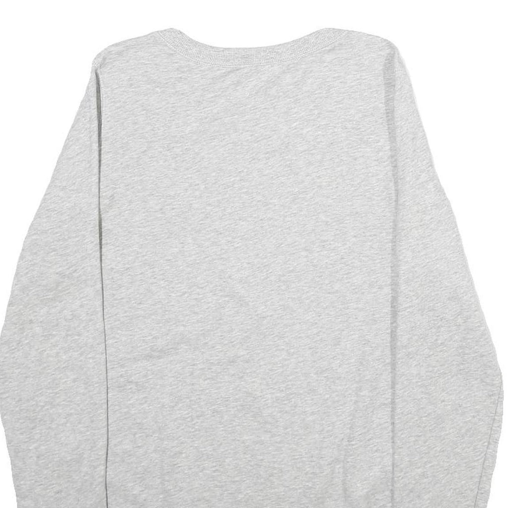 FILA Mens Grey Crew Neck M Sweatshirt Cotton Blend Pullover Lightweight