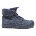 PALLADIUM Pampa Hi Mens Ankle Lace-Up Boots Blue Canvas UK 6.5 Casual Outdoor