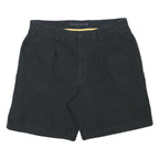 NAUTICA Mens Shorts Black Casual Classic XL W34 Cotton Blend Relaxed Fit