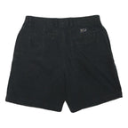 NAUTICA Mens Shorts Black Casual Classic XL W34 Cotton Blend Relaxed Fit