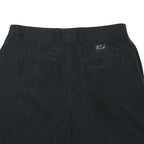NAUTICA Mens Shorts Black Casual Classic XL W34 Cotton Blend Relaxed Fit