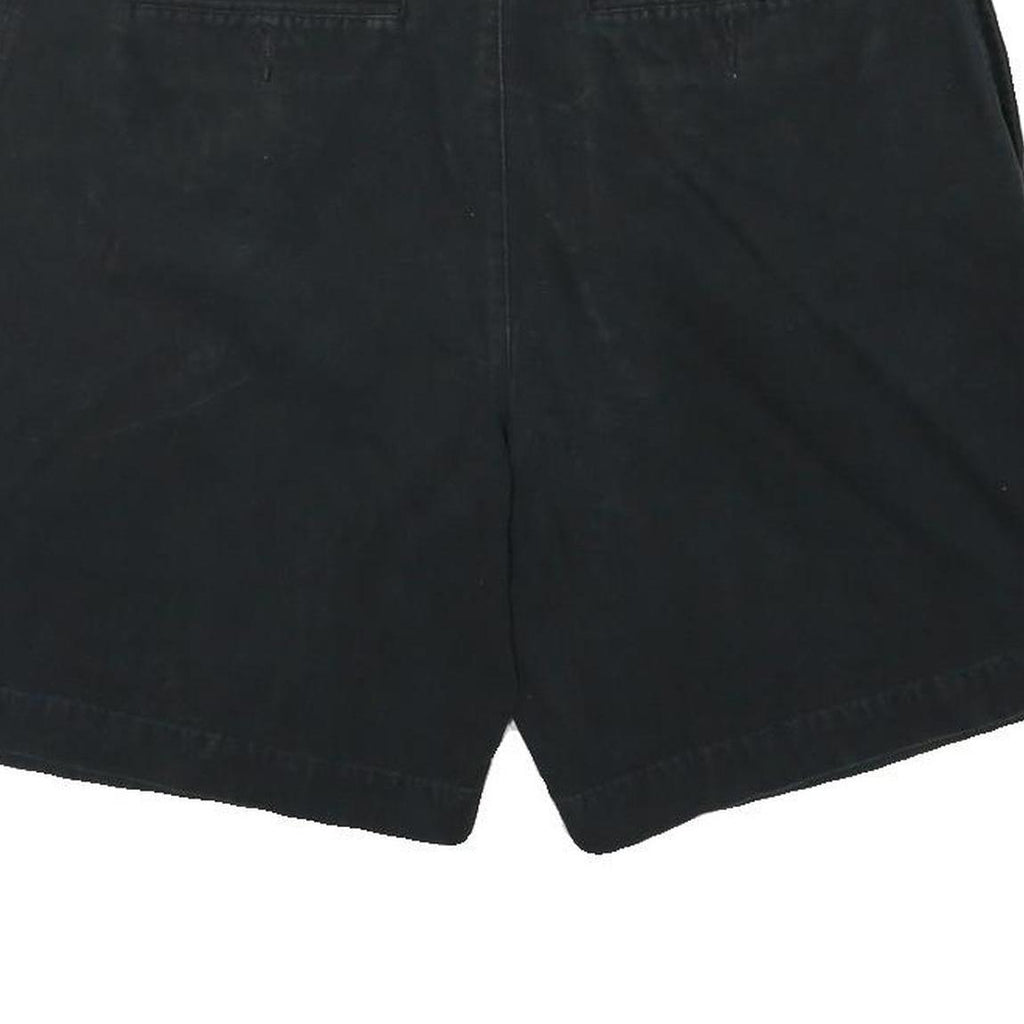 NAUTICA Mens Shorts Black Casual Classic XL W34 Cotton Blend Relaxed Fit
