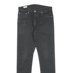 LEVI'S 512 BIG E Mens Jeans Black Slim Skinny Denim W32 L32 Zip