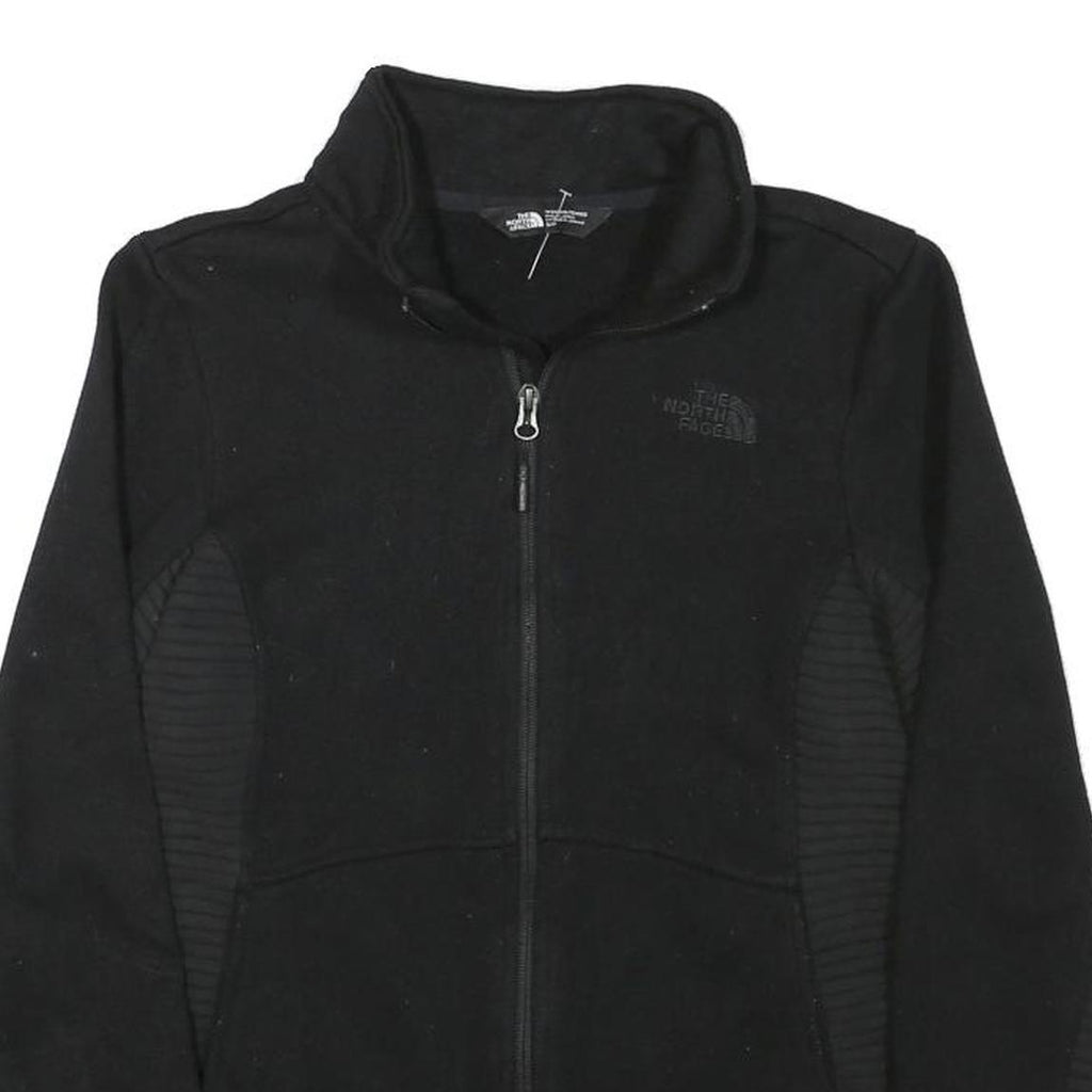THE NORTH FACE Womens Black Jacket S Polyester Blend Zip Outdoor Casual