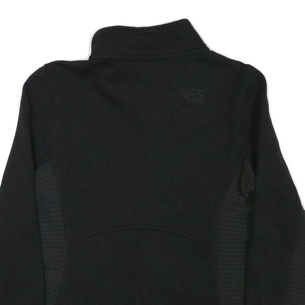 THE NORTH FACE Womens Black Jacket S Polyester Blend Zip Outdoor Casual