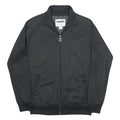 DIADORA Mens Black Athletic Zip Jacket XS Polyester Sportswear Track Top